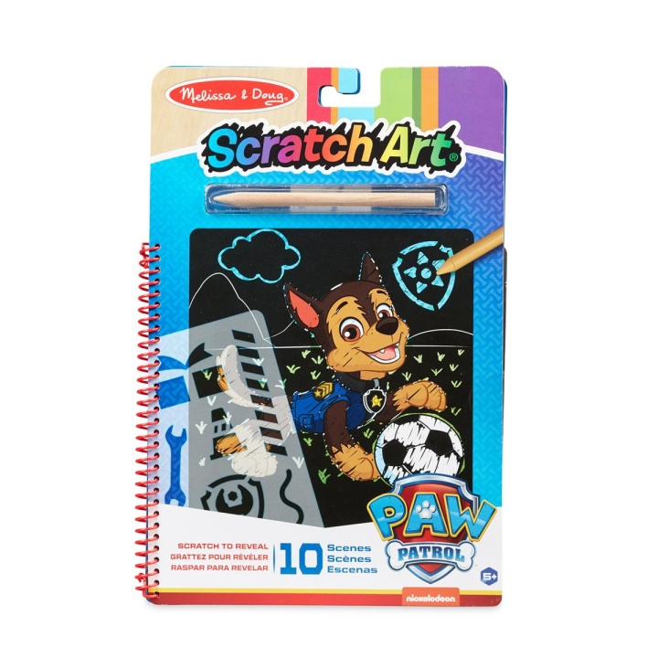 Melissa & Doug Skrabeblok Paw Patrol Chase i gruppen LEGETØJ, BØRN & BABY / Legetøj / Hobbyartikler hos TP E-commerce Nordic AB (C79783)