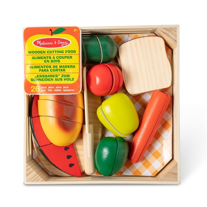 Melissa & Doug Food Play Træskærekost i gruppen LEGETØJ, BØRN & BABY / Legetøj / Køkken legesager hos TP E-commerce Nordic AB (C79804)