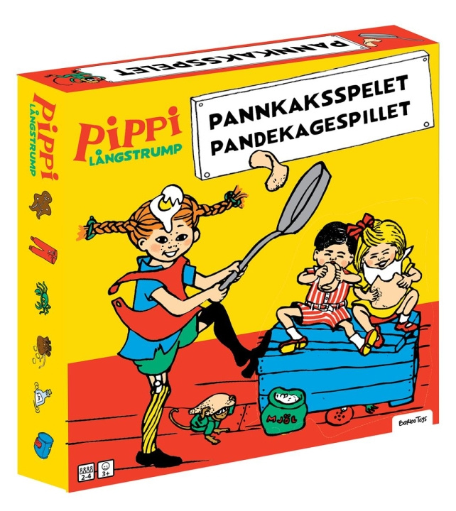 Barbo Toys Pippi Pandekage Spil i gruppen LEGETØJ, BØRN & BABY / Legetøj / Brætspil / Spil til børn hos TP E-commerce Nordic AB (C79834)