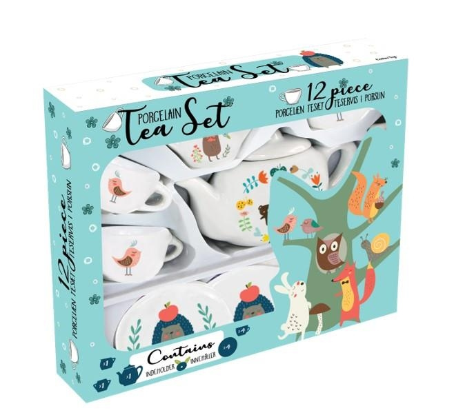 Barbo Toys Barbo Classic Porcelæn te sæt 12 stk Blå i gruppen LEGETØJ, BØRN & BABY / Legetøj / Køkken legesager hos TP E-commerce Nordic AB (C79842)