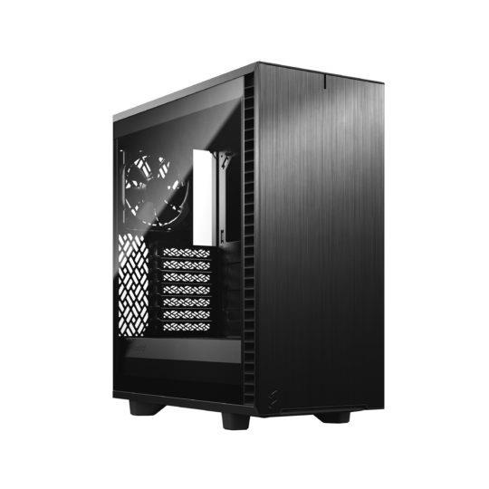 Fractal Design Define 7 Compact Sort TG i gruppen COMPUTERTILBEHØR / Computerkomponenter / Kabinet hos TP E-commerce Nordic AB (C79883)