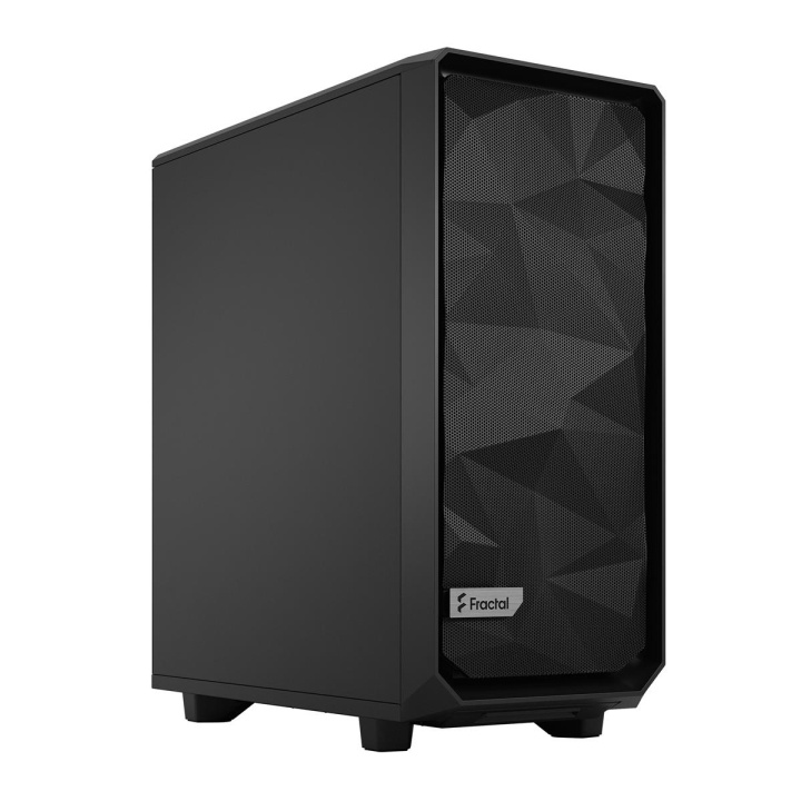 Fractal Design Meshify 2 Compact Sort Solid i gruppen COMPUTERTILBEHØR / Computerkomponenter / Kabinet hos TP E-commerce Nordic AB (C79891)