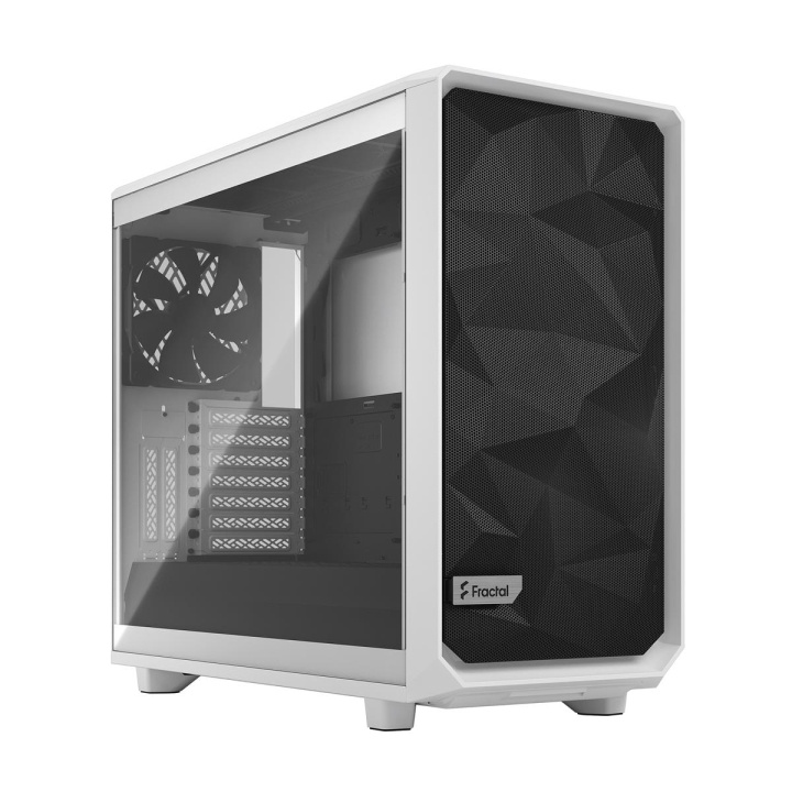 Fractal Design Meshify 2 Hvid TG Klar i gruppen COMPUTERTILBEHØR / Computerkomponenter / Kabinet hos TP E-commerce Nordic AB (C79897)