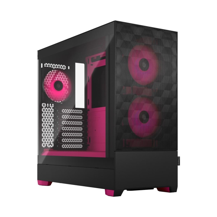 Fractal Design Pop Air RGB Magenta Core TG Clear Tint i gruppen COMPUTERTILBEHØR / Computerkomponenter / Kabinet hos TP E-commerce Nordic AB (C79927)