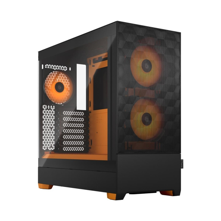 Fractal Design Pop Air RGB Orange Core TG Clear Tint i gruppen COMPUTERTILBEHØR / Computerkomponenter / Kabinet hos TP E-commerce Nordic AB (C79929)