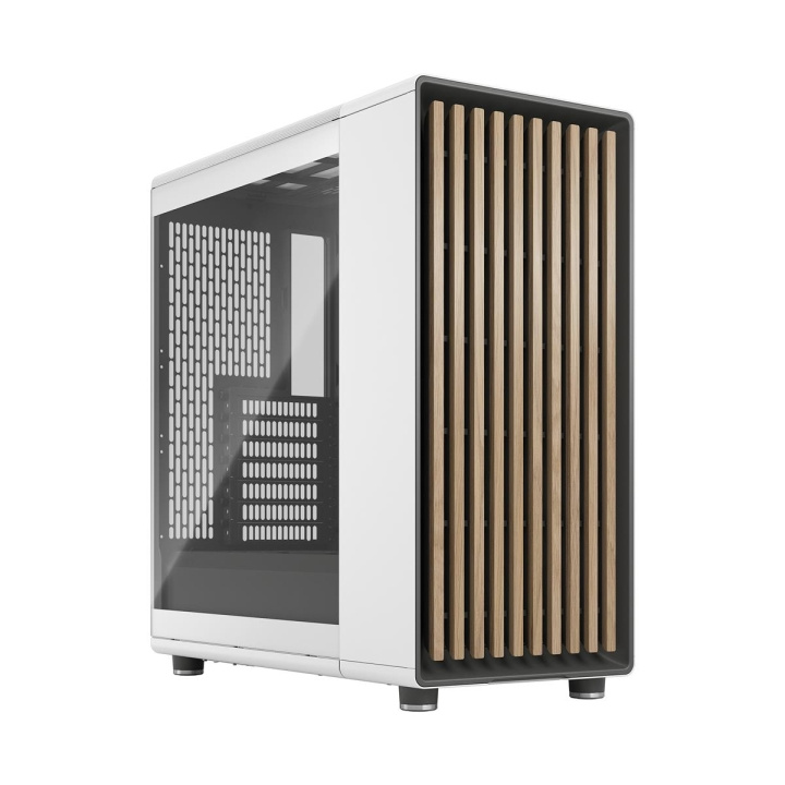 Fractal Design North kridhvid TG klar farvetone i gruppen COMPUTERTILBEHØR / Computerkomponenter / Kabinet hos TP E-commerce Nordic AB (C79948)