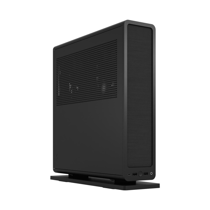 Fractal Design Ridge sort mITX i gruppen COMPUTERTILBEHØR / Computerkomponenter / Kabinet hos TP E-commerce Nordic AB (C79949)