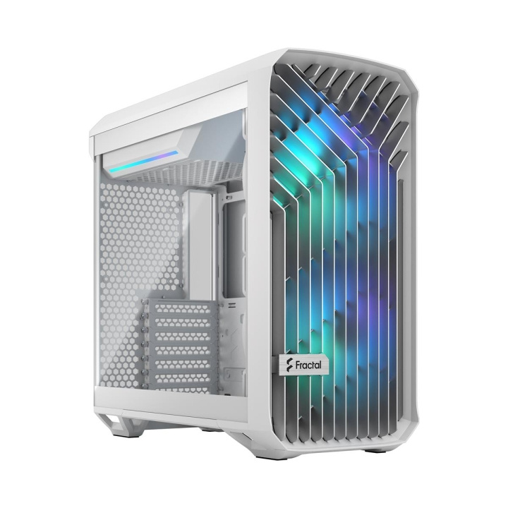 Fractal Design Torrent Compact RGB hvid TG klar farvetone i gruppen COMPUTERTILBEHØR / Computerkomponenter / Kabinet hos TP E-commerce Nordic AB (C79953)