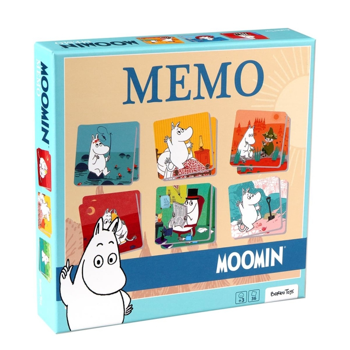 Barbo Toys Mumin Memo i gruppen LEGETØJ, BØRN & BABY / Spil / Spil til børn hos TP E-commerce Nordic AB (C79963)