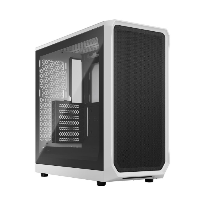 Fractal Design Focus 2 hvid TG klar farvetone i gruppen COMPUTERTILBEHØR / Computerkomponenter / Kabinet hos TP E-commerce Nordic AB (C79983)