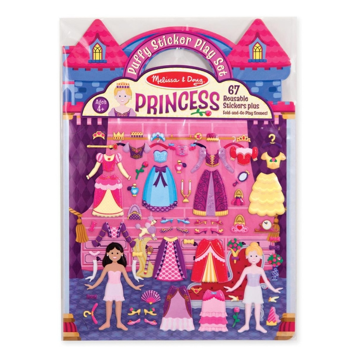 Melissa & Doug Genanvendelige puffy-klistermærker Legesæt Prinsesse i gruppen LEGETØJ, BØRN & BABY / Legetøj / Hobbyartikler hos TP E-commerce Nordic AB (C79993)