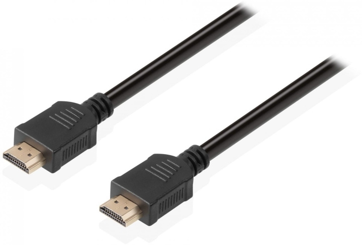 Cablexpert HDMI High Speed med Ethernet-kabel, 3 m, sort i gruppen HJEMMEELEKTRONIK / Kabler og adaptere / HDMI / Kabler hos TP E-commerce Nordic AB (C80016)