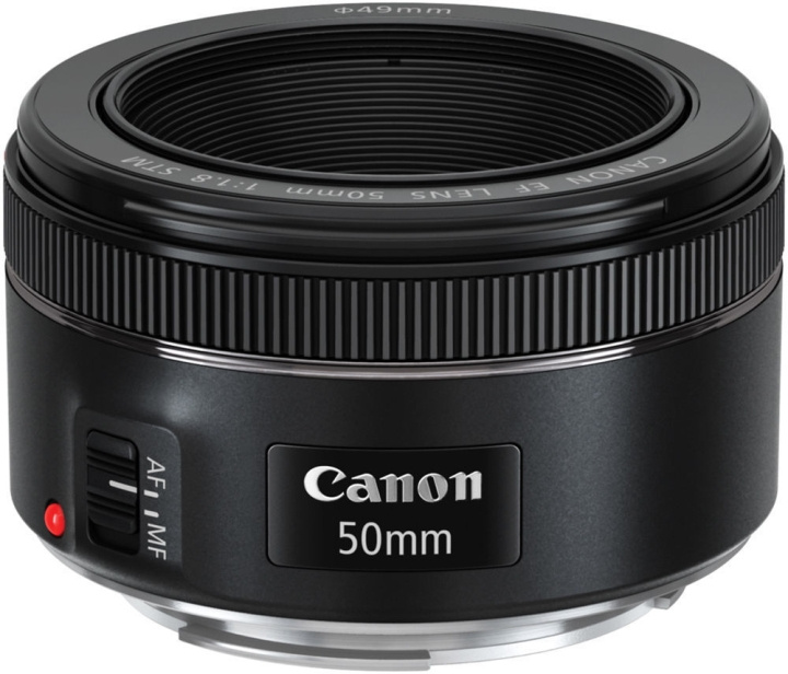 Canon EF 50mm f/1.8 STM normalobjektiv i gruppen HJEMMEELEKTRONIK / Foto og video / Fotografi udstyr / Kameralinser og tilbehør hos TP E-commerce Nordic AB (C80103)