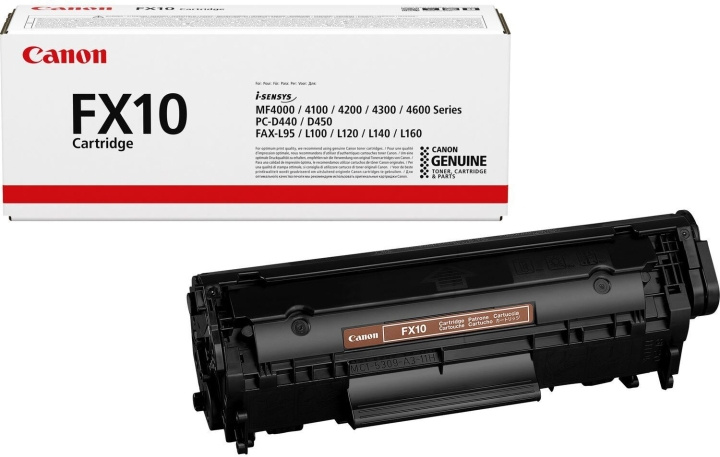 Canon FX-10 laserblækpatron, sort i gruppen COMPUTERTILBEHØR / Printere og tilbehør / Blæk og toner / Blækpatroner / Canon hos TP E-commerce Nordic AB (C80126)