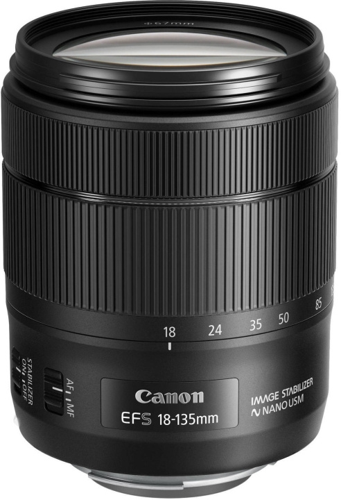 Canon EF-S 18-135mm F/3.5-5.6 IS Nano USM i gruppen HJEMMEELEKTRONIK / Foto og video / Fotografi udstyr / Kameralinser og tilbehør hos TP E-commerce Nordic AB (C80170)