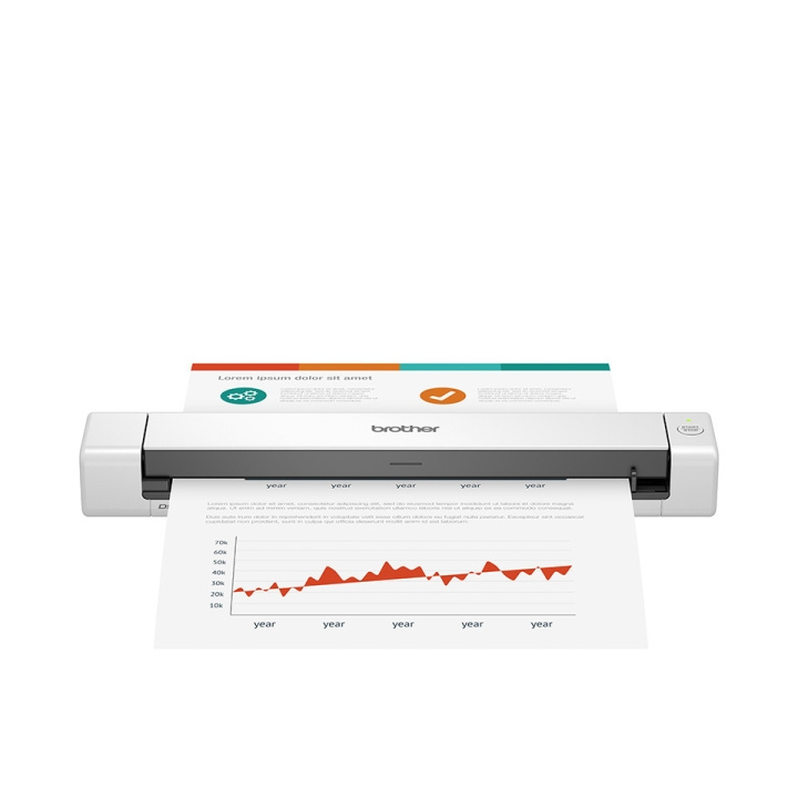 Brother DS-640 mobil scanner i gruppen COMPUTERTILBEHØR / Printere og tilbehør / Printere / 3D-printere og tilbehør / Skrivare hos TP E-commerce Nordic AB (C80238)