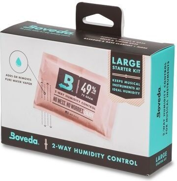 Boveda Starter Kit Large, luftfugter til guitar i gruppen SPORT, FRITID & HOBBY / Hobby / Musik / Tilbehør til musikinstrumenter hos TP E-commerce Nordic AB (C80248)