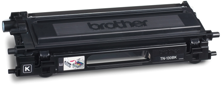 Brother TN130BK laserblækpatron, sort i gruppen COMPUTERTILBEHØR / Printere og tilbehør / Blæk og toner / Blækpatroner / Brother hos TP E-commerce Nordic AB (C80287)