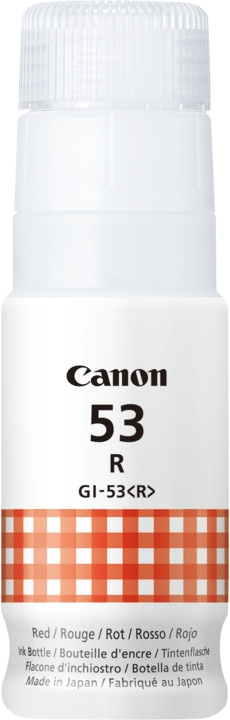 Canon GI-53R sort flaske, rød i gruppen COMPUTERTILBEHØR / Printere og tilbehør / Blæk og toner / Blækpatroner / Canon hos TP E-commerce Nordic AB (C80332)