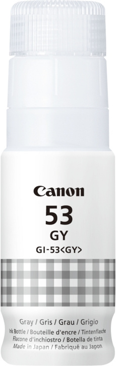 Canon GI-53GY sort flaske, grå i gruppen COMPUTERTILBEHØR / Printere og tilbehør / Blæk og toner / Blækpatroner / Canon hos TP E-commerce Nordic AB (C80335)