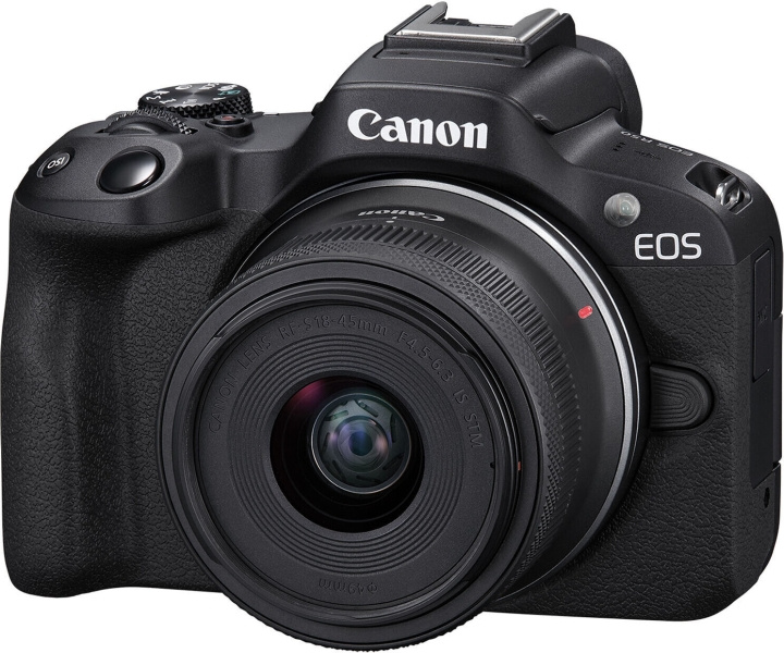 Canon EOS R50 systemkamera + 18-45 mm objektiv i gruppen HJEMMEELEKTRONIK / Foto og video / Kamera hos TP E-commerce Nordic AB (C80361)