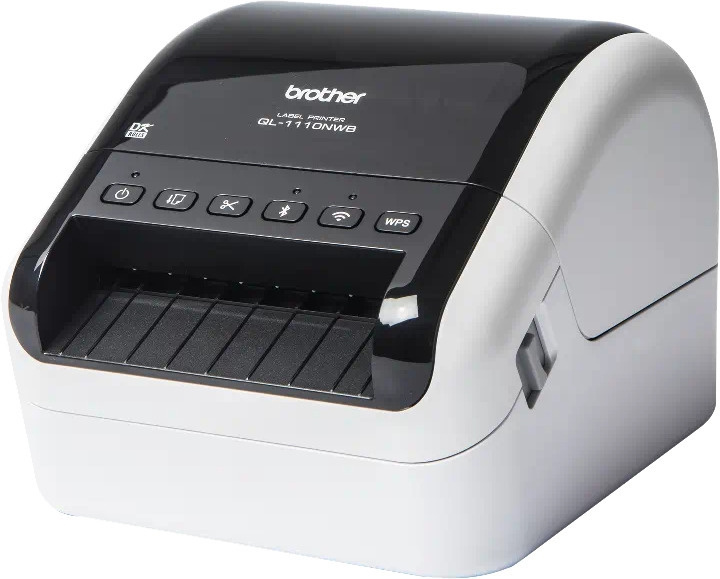 Brother QL-1110NWBc - trådløs labelprinter i gruppen COMPUTERTILBEHØR / Printere og tilbehør / Printere / Zebra & Label Printere hos TP E-commerce Nordic AB (C80397)