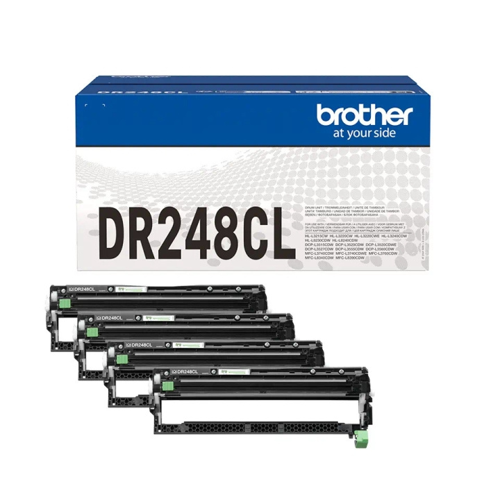 Brother DR248CL tromleenhed i gruppen COMPUTERTILBEHØR / Printere og tilbehør / Blæk og toner / Trommer / Brother hos TP E-commerce Nordic AB (C80407)