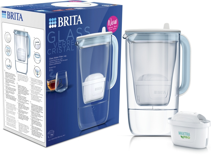 BRITA Glaskande, glas, 1,5L i gruppen HJEM, HUS & HAVE / Køkkenredskaber / Øvrige køkkenredskaber hos TP E-commerce Nordic AB (C80444)