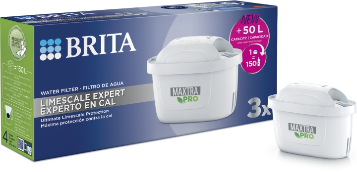 BRITA Maxtra Pro afkalkningsfilter, 3 stk i gruppen HJEM, HUS & HAVE / Køkkenredskaber / Øvrige køkkenredskaber hos TP E-commerce Nordic AB (C80445)