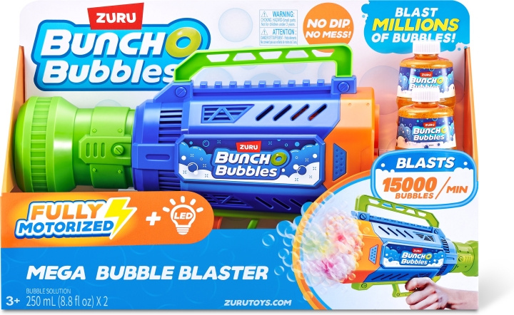 BUNCH O BUBBLES Mega Bubble Blaster - stor motoriseret boblepistol i gruppen LEGETØJ, BØRN & BABY / Legetøj / Legetøj hos TP E-commerce Nordic AB (C80478)