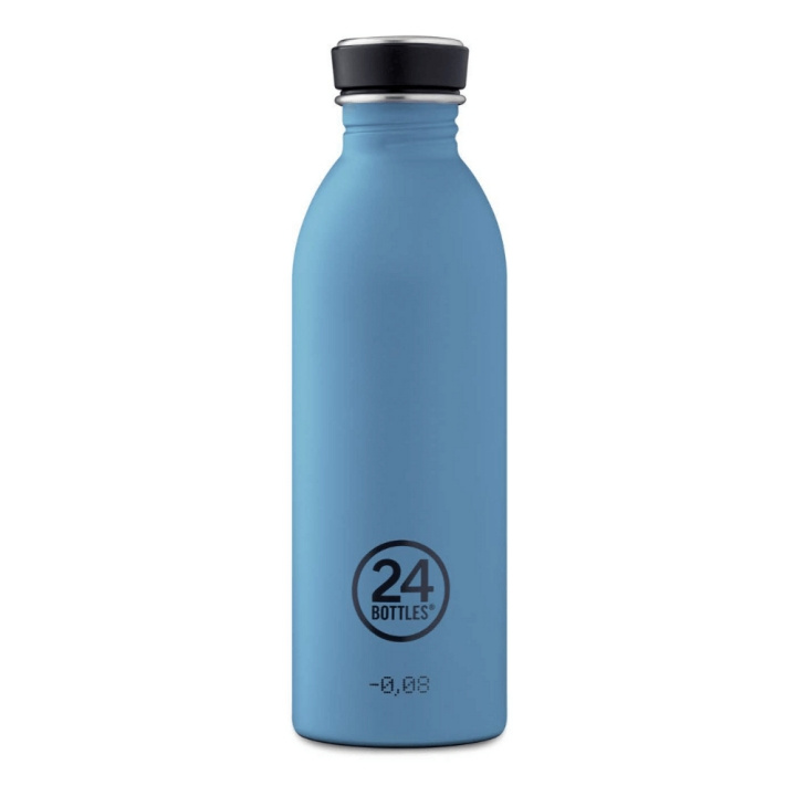 24Bottles - Urban Bottle 0,5 L - stenfinish - pulverblå (24B700) i gruppen SPORT, FRITID & HOBBY / Friluftsliv / Termokander & vandflasker hos TP E-commerce Nordic AB (C80558)