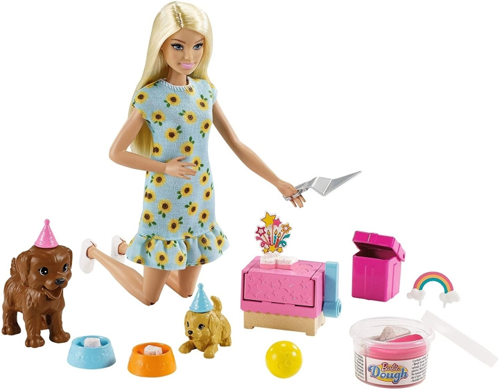 Barbie Hvalpefest - blondine (GXV75) i gruppen LEGETØJ, BØRN & BABY / Legetøj / Docks og tilbehør hos TP E-commerce Nordic AB (C80564)