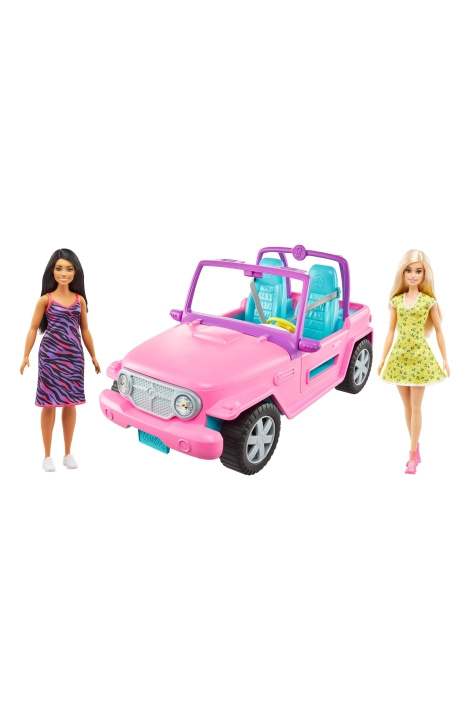 Barbie Køretøj og 2 dukker (GVK02) i gruppen LEGETØJ, BØRN & BABY / Legetøj / Docks og tilbehør hos TP E-commerce Nordic AB (C80566)