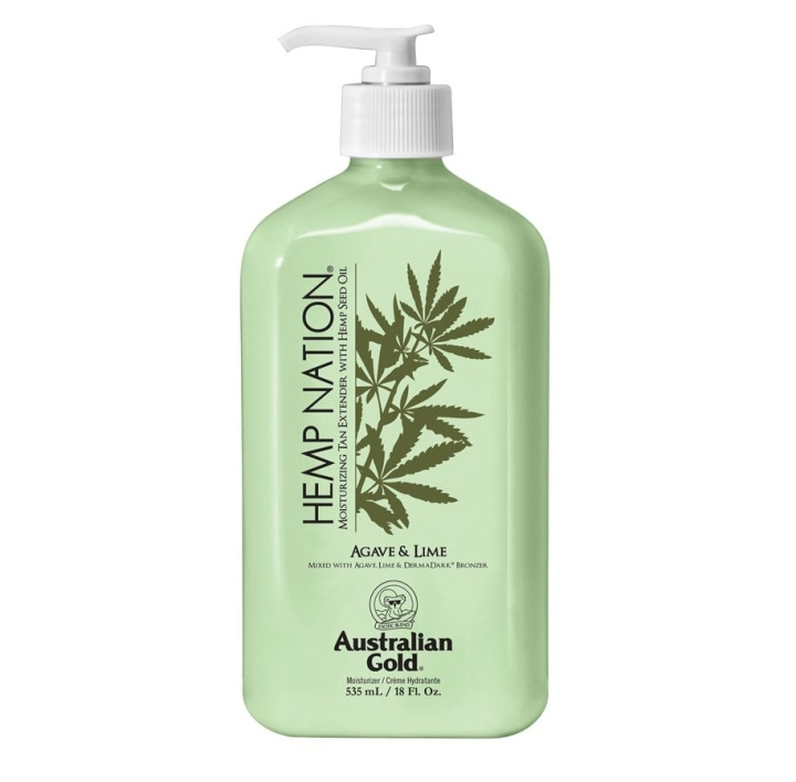 Australian Gold Hemp Nation Agave & Lime Tan Extender Body Lotion 535 ml i gruppen SKØNHED & HELSE / Hudpleje / Kropspleje / Body lotion hos TP E-commerce Nordic AB (C80576)