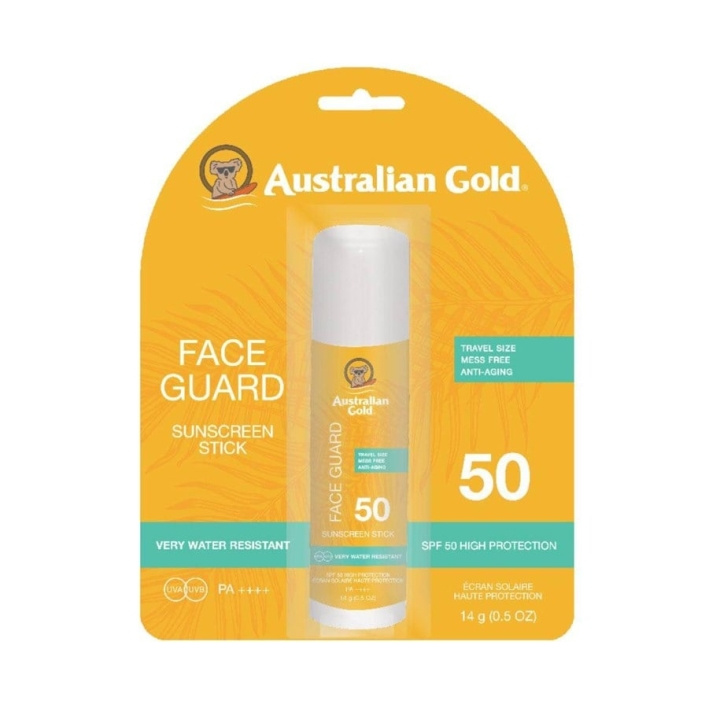 Australian Gold Face Guard Sunscreen Stick SPF 50 i gruppen SKØNHED & HELSE / Hudpleje / Tanning / Solbeskyttelse hos TP E-commerce Nordic AB (C80583)