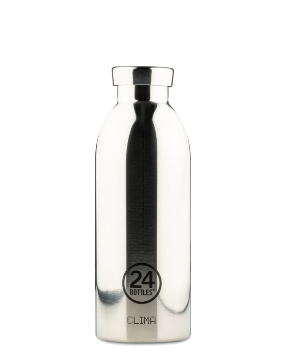 24Bottles - Clima Flaske 0,5 L - Platin (24B568) i gruppen SPORT, FRITID & HOBBY / Friluftsliv / Termokander & vandflasker hos TP E-commerce Nordic AB (C80621)