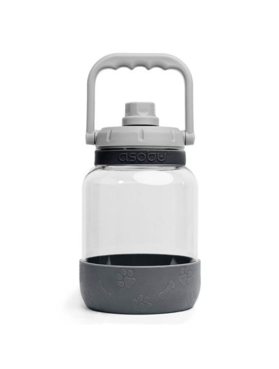 Asobu The Barkely skålflaske 1500 ml - grå - (84259104828) i gruppen SPORT, FRITID & HOBBY / Friluftsliv / Termokander & vandflasker hos TP E-commerce Nordic AB (C80646)