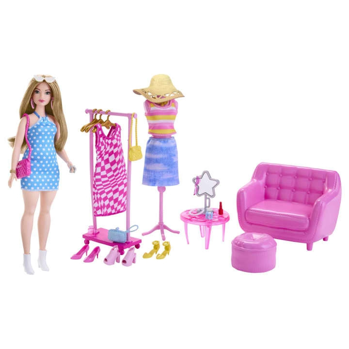 Barbie Stylist og skab (HPL78) i gruppen LEGETØJ, BØRN & BABY / Legetøj / Docks og tilbehør hos TP E-commerce Nordic AB (C80681)