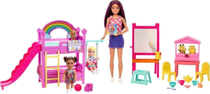 Barbie Skipper Ultimate Daycare (HND18) i gruppen LEGETØJ, BØRN & BABY / Legetøj / Docks og tilbehør hos TP E-commerce Nordic AB (C80692)