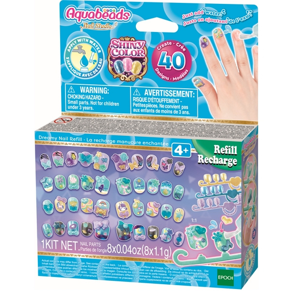 Aquabeads Dreamy Nail Refill (35009) i gruppen LEGETØJ, BØRN & BABY / Legetøj / Hobbyartikler hos TP E-commerce Nordic AB (C80715)