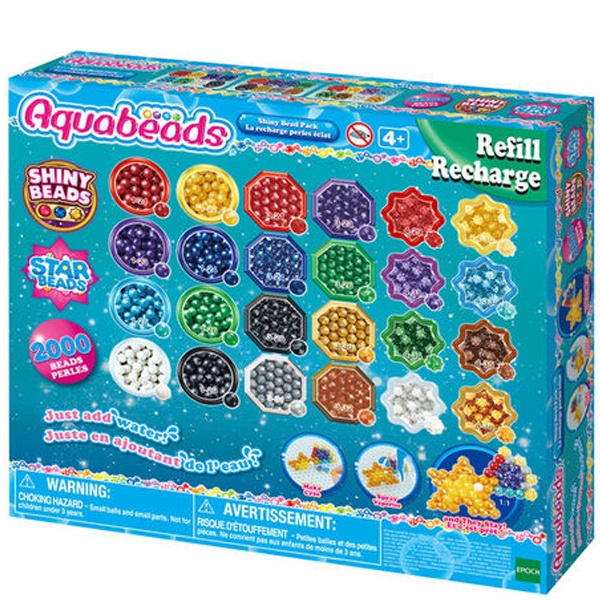 Aquabeads Skinnende perlepakke (31995) i gruppen LEGETØJ, BØRN & BABY / Legetøj / Hobbyartikler hos TP E-commerce Nordic AB (C80718)