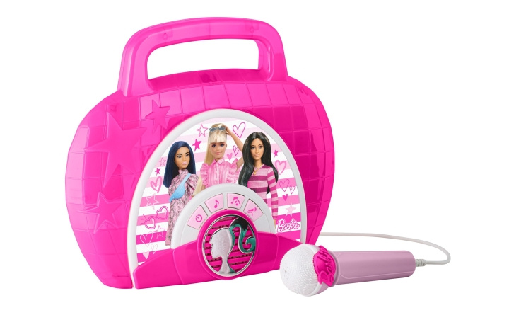 Barbie Sing Along Boombox (BE-115.11MV22) i gruppen LEGETØJ, BØRN & BABY / Legetøj / Docks og tilbehør hos TP E-commerce Nordic AB (C80736)