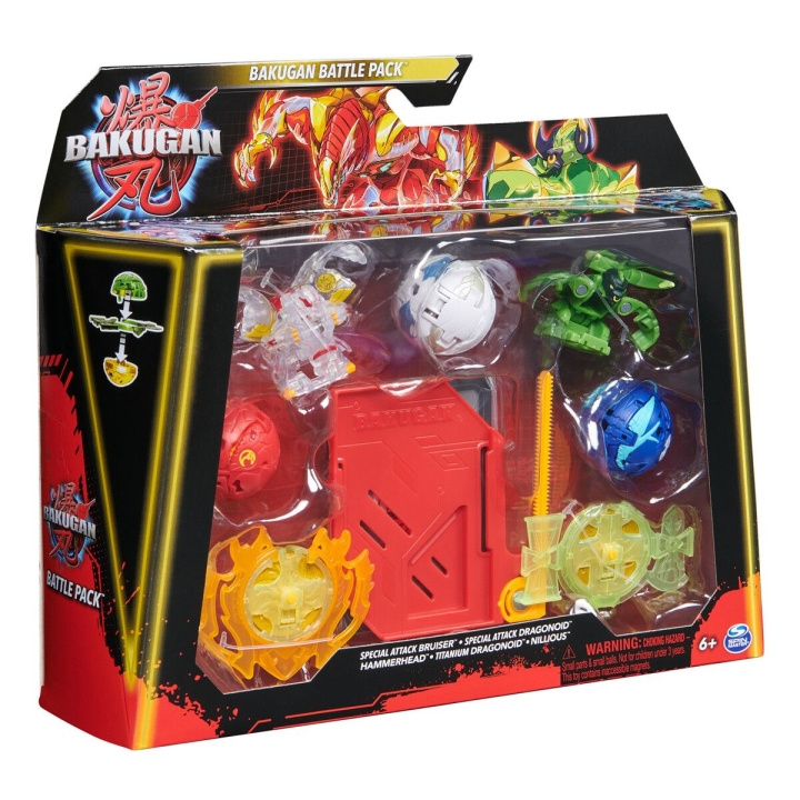 Bakugan 3.0 Battle Pack - Rød i gruppen LEGETØJ, BØRN & BABY / Legetøj / Legetøj hos TP E-commerce Nordic AB (C80748)