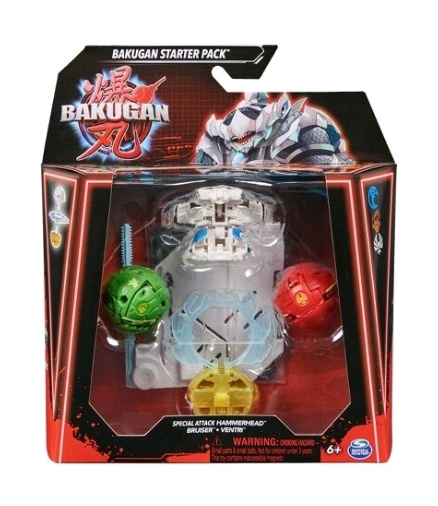 Bakugan Special Attack Hammerhead m/Bruiser & Ventri i gruppen LEGETØJ, BØRN & BABY / Legetøj / Legetøj hos TP E-commerce Nordic AB (C80752)