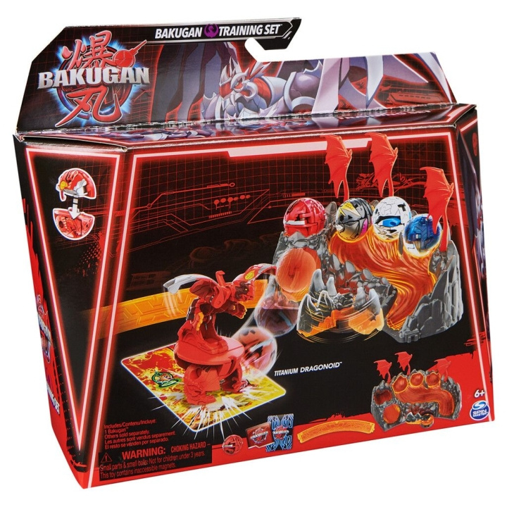 Bakugan 3.0 Træningssæt - Titanium Dragonoid i gruppen LEGETØJ, BØRN & BABY / Legetøj / Legetøj hos TP E-commerce Nordic AB (C80765)