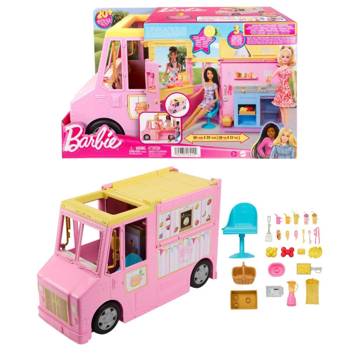 Barbie Limonadebil med 25 stk (HPL71) i gruppen LEGETØJ, BØRN & BABY / Legetøj / Docks og tilbehør hos TP E-commerce Nordic AB (C80807)