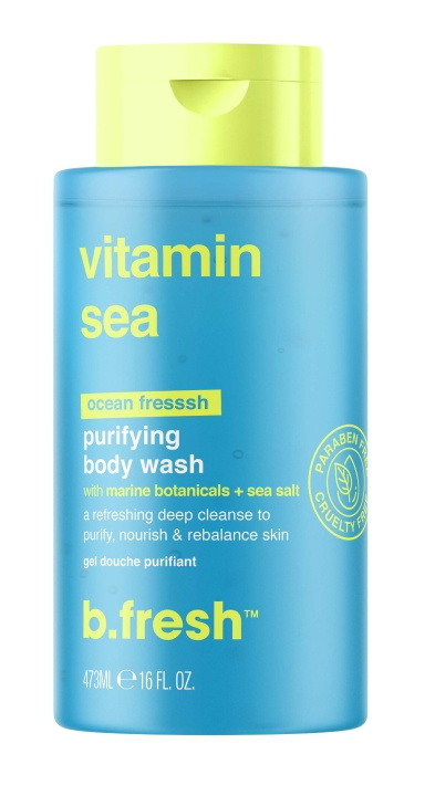 b.fresh Vitamin Sea Nourishing Body Wash 473 ml i gruppen SKØNHED & HELSE / Hudpleje / Kropspleje / Bad & brusecreme hos TP E-commerce Nordic AB (C80829)