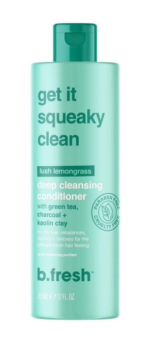 b.fresh Get It Squeaky Clean Deep Cleansing Conditioner 355 ml i gruppen SKØNHED & HELSE / Hår og styling / Hårpleje / Balsam hos TP E-commerce Nordic AB (C80839)