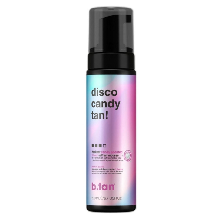 b.tan Disco Candy Tan Tan Mousse 200 ml i gruppen SKØNHED & HELSE / Hudpleje / Tanning / Brun uden sol hos TP E-commerce Nordic AB (C80847)