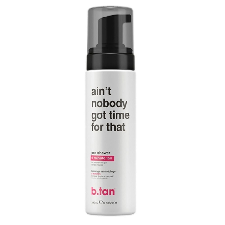 b.tan Ain\'t Nobody Got Time For That Tan Mousse 200 ml i gruppen SKØNHED & HELSE / Hudpleje / Tanning / Brun uden sol hos TP E-commerce Nordic AB (C80848)